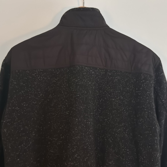 Stoic (Backcountry) Black, Grey Speckled, and Red Accents Zip-Up Jacket - Picture 9 of 12